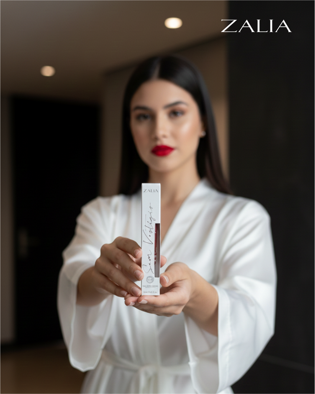 Paquete de 3 brillos labiales rojos Zalia Unmarked de 15 ml