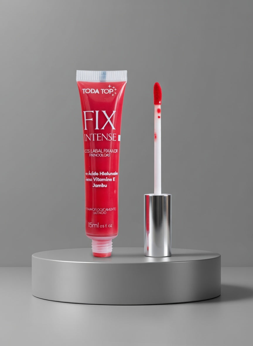 GLOSS LABIAL FIX INTENSE 15ML – VERMELHO MORANGO