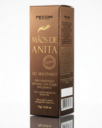 GEL SILICONADO PARA MASSAGEM COM TOQUE AVELUDADO MÃOS DE ANITA 15G PESSINI