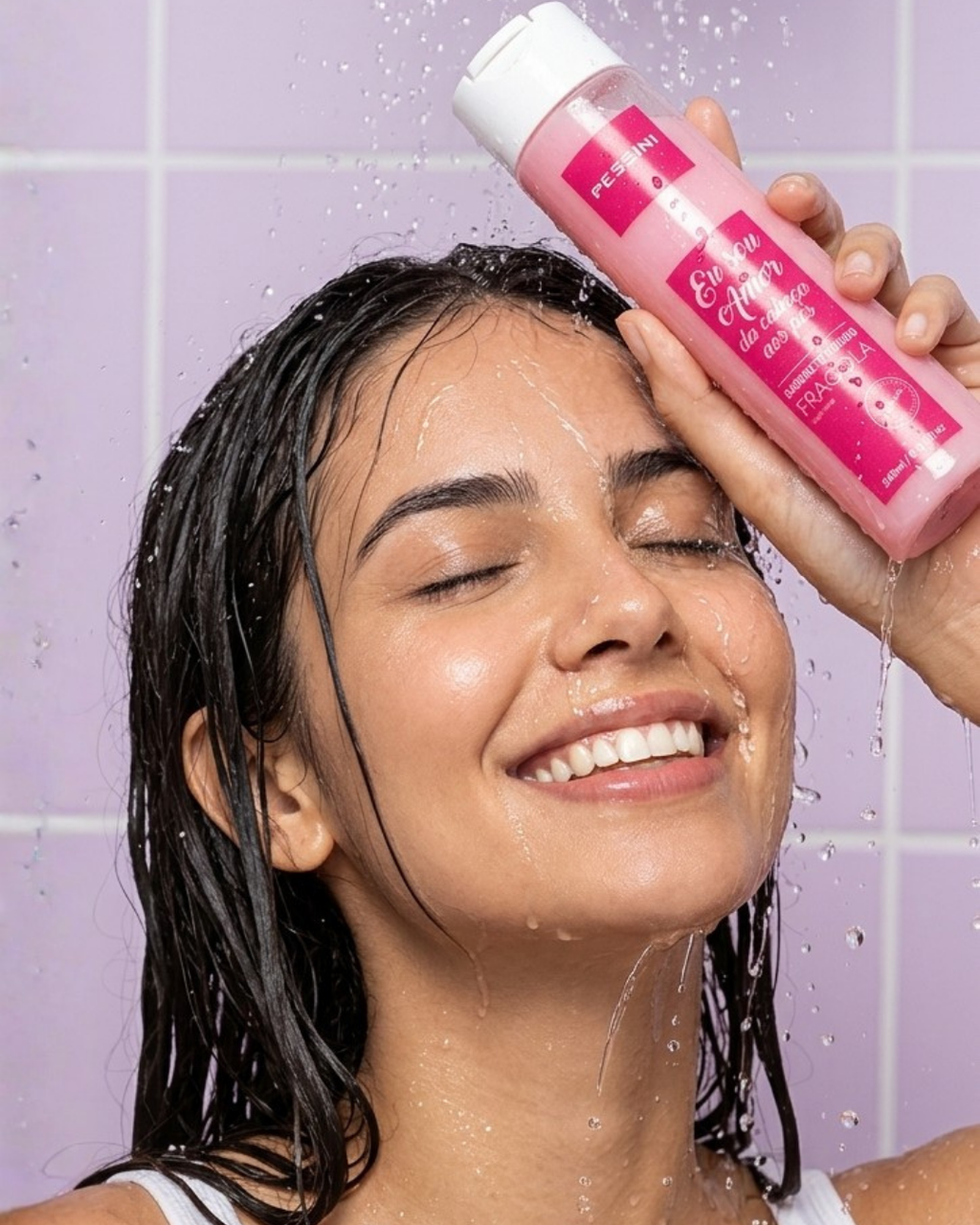 SABONETE LÍQUIDO FRAGOLA MORANGO 240ML PESSINI