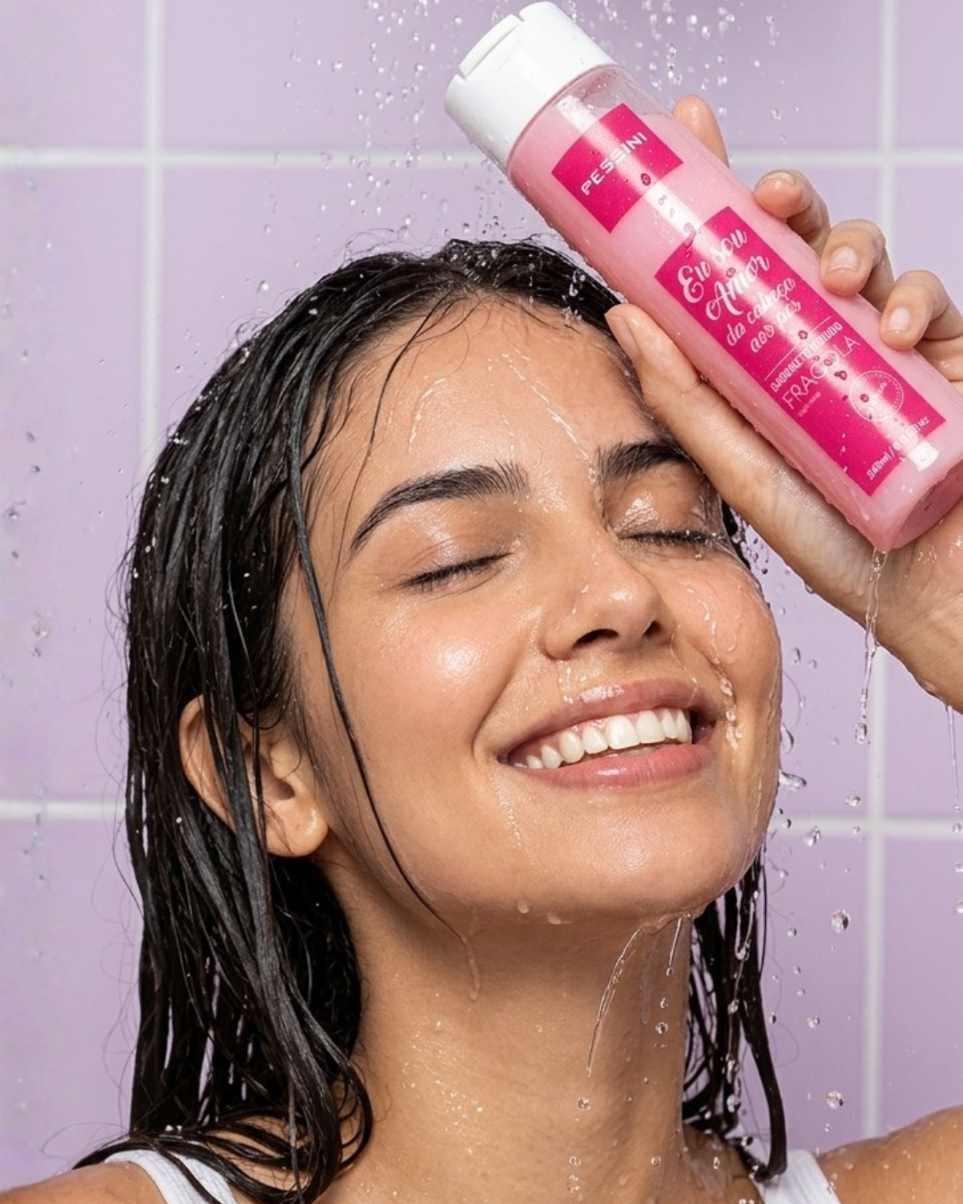 SABONETE LÍQUIDO FRAGOLA MORANGO 240ML PESSINI